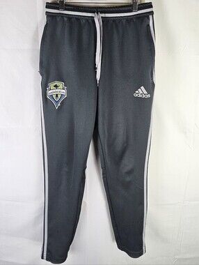 Adidas Seattle Sounders Joggers Sweatpants Womens S Football Soccer Activewear